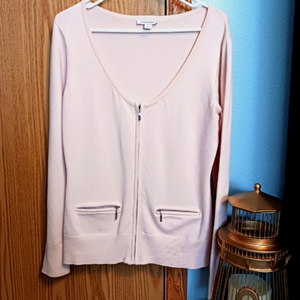 Boston Proper Pink Cardigan